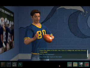 Hector Sanchez, stereotypical jock