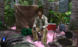 Johnny Rolle, stranded on Dread Isle