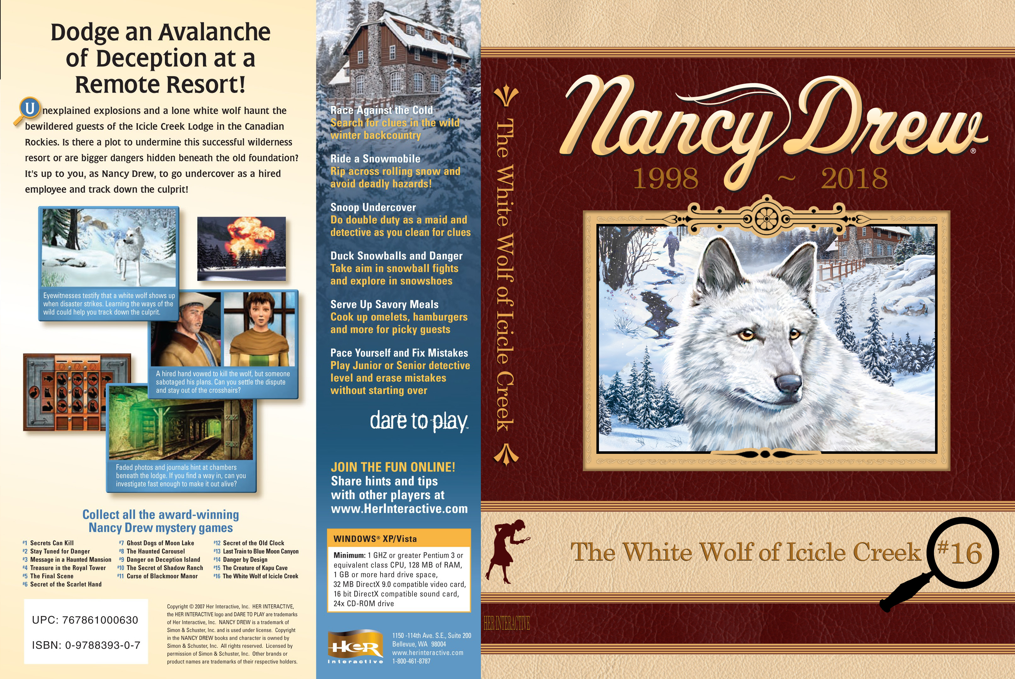 20th nancy drew game