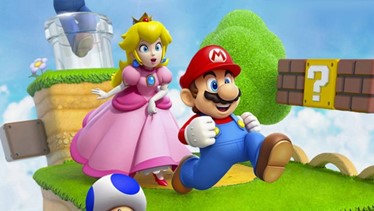 Gaming Couples Nintendo’s Mario and Peach; Photo by SVG