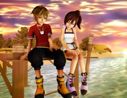Gaming Couples Nintendo’s Sora and Kairi, Photo by DeviantArt