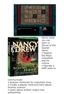 Nancy Drew Learn & Play games