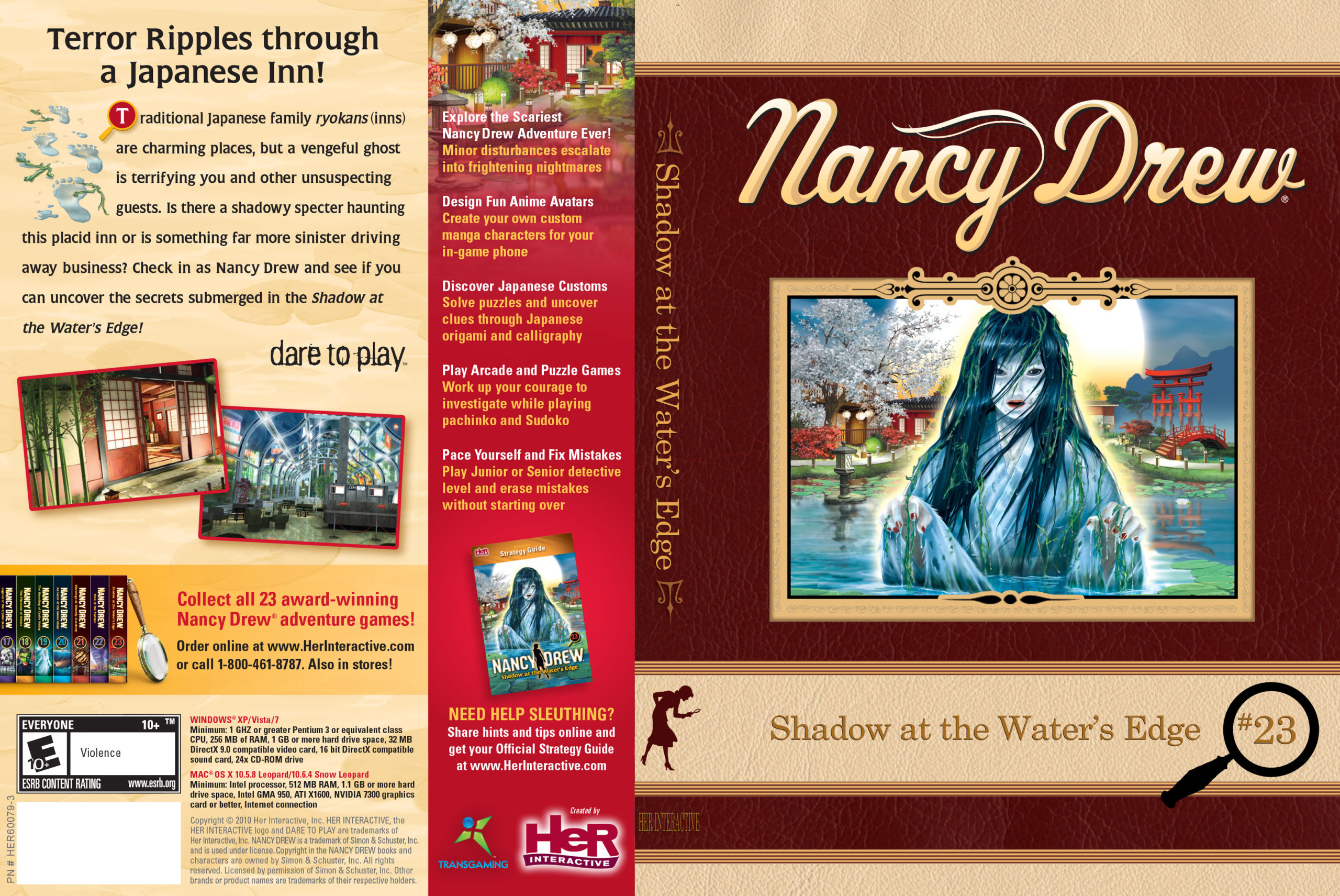 nancy drew shadow at the waters edge savannah book