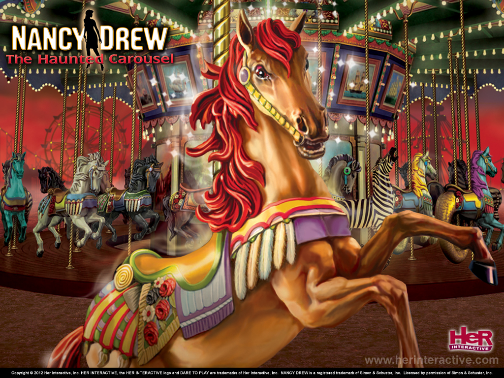 Nancy Drew: The Haunted Carousel ( 2003 ) - Con ngựa gỗ ma ám CAR_wallpaper5