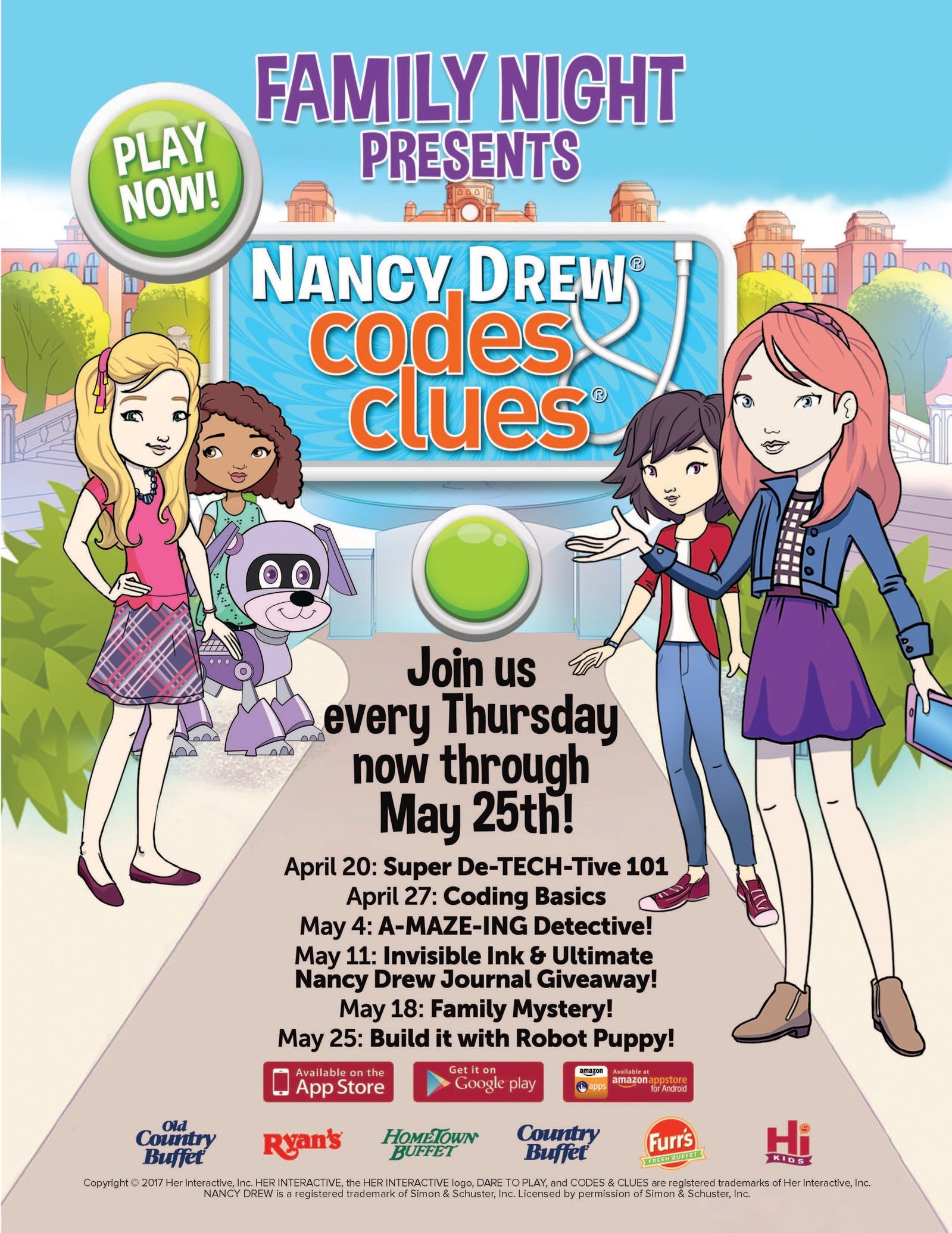 Nancy Drew: Codes & Clues Promotion