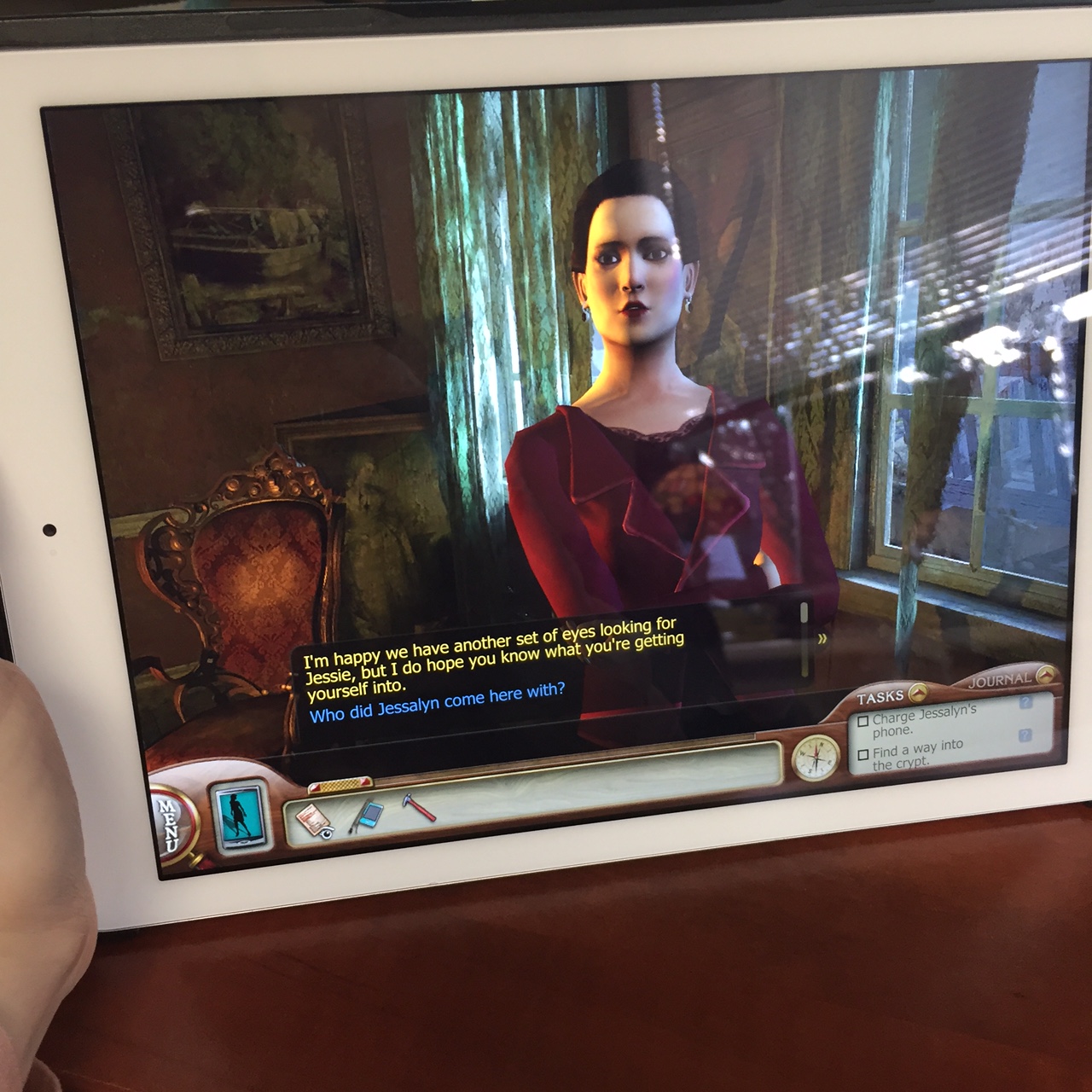 Nancy Drew Mystery Adventure Games Ghost of Thornton Hall Tablet
