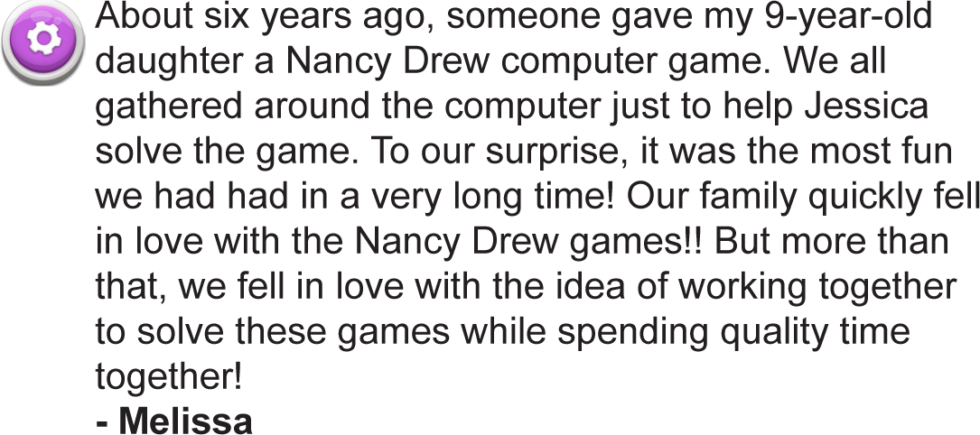 Nancy Drew Mystery Adventure Games Home Schoolers