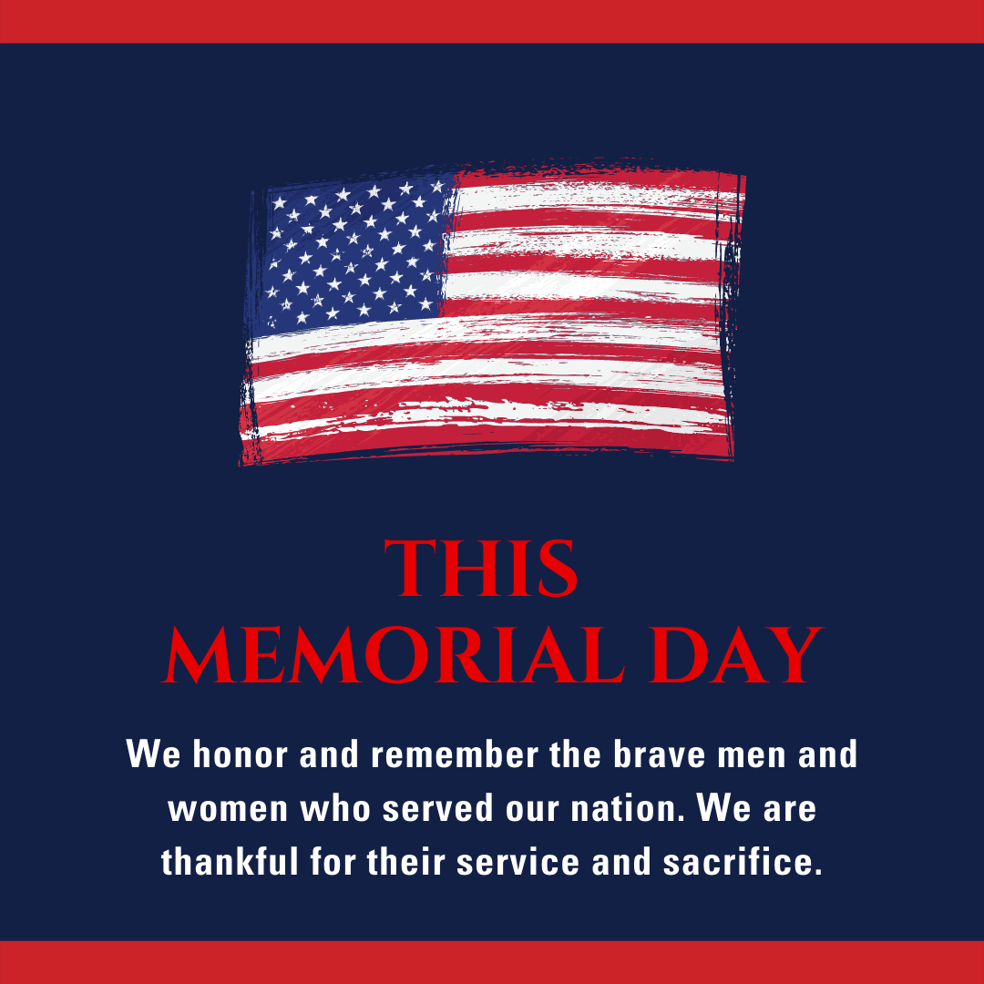 Memorial Day Weekend 2021