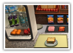 Make sandwiches and serve up snacks for school credit in Warnings at Waverly Academy!