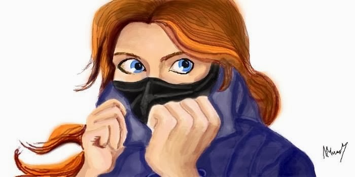 She the spy. The Silent Spy.