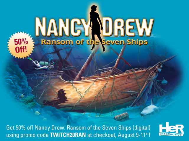 Nancy Drew Mystery Adventure Games Sale Twitch
