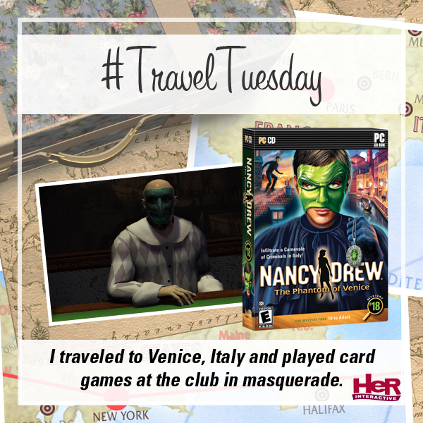 Nancy Drew Mystery Adventure Games Travel