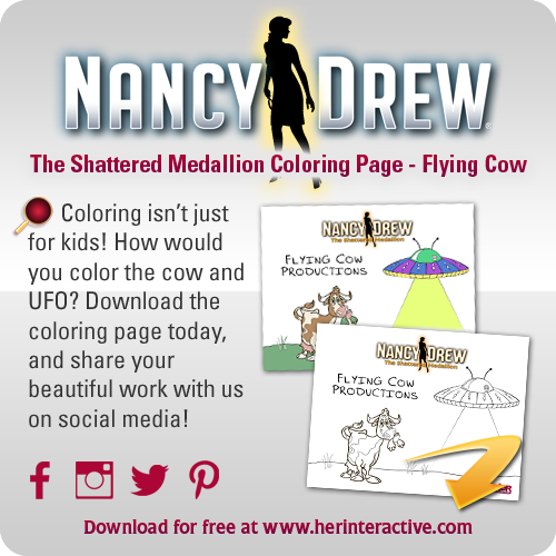 Nancy Drew Mystery Adventure Games World UFO Day