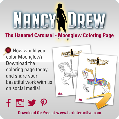 nancy drew coloring pages - photo #43