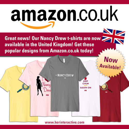 Nancy Drew Mystery Adventure Games Amazon Shirt