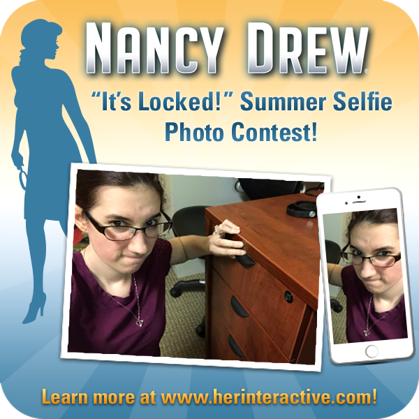 Nancy Drew Mystery Adventure Games Summer Selfie Contest