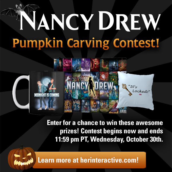 Nancy Drew Pumpkin Carving Contest