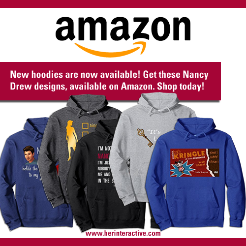 Nancy Drew Mystery Adventure Games Merchandise Hoodies