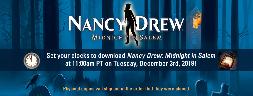 Nancy Drew Mystery Adventure Games Midnight in Salem