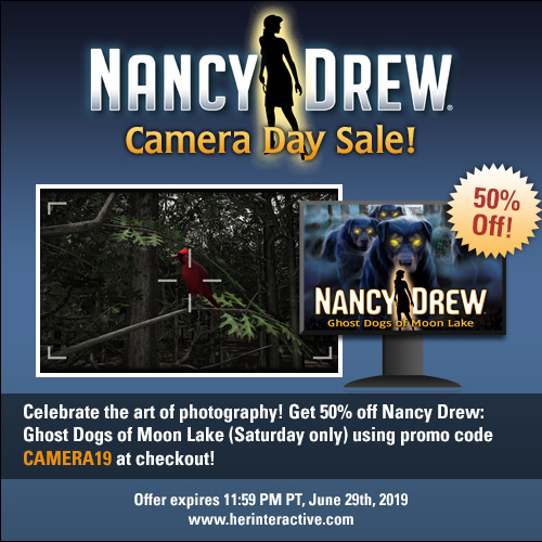 Nancy Drew Mystery Adventure Games Camera Day Sale